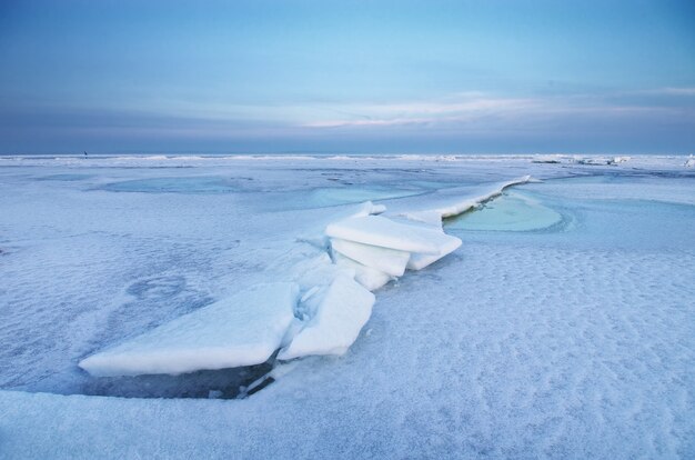 Winterlandschap.