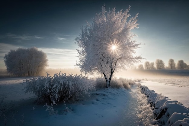 Winterlandschap