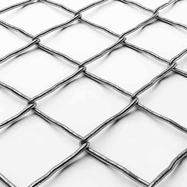 Photo a wire mesh with a piece of wire that has a wire that says  no