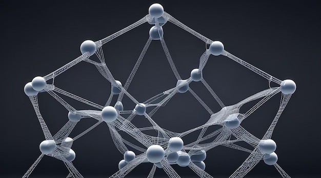 Wireframe dna-moleculen structuur mesh van een sterrenstelsel