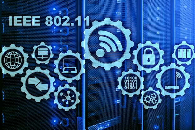 無線データ伝送の概念 IEEE 80211 サーバーの背景