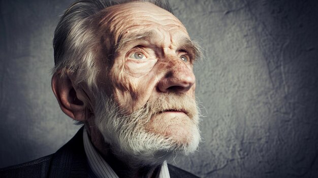 Wisdom of Age and Experience Stock Photography