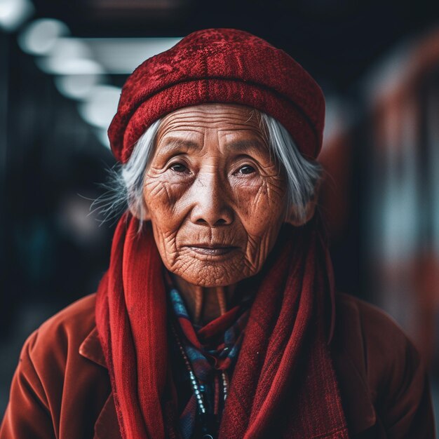 Wisdom in Portraits A Journey Through Asian Elders and Monks