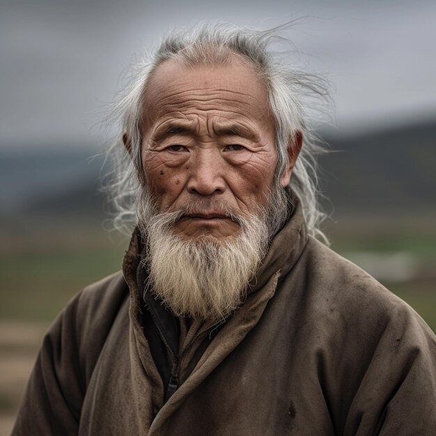 Wisdom in Portraits A Journey Through Asian Elders and Monks