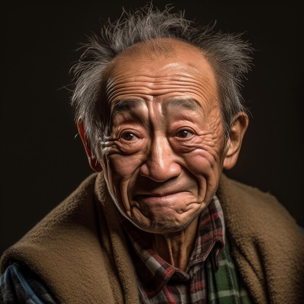 Wisdom in Portraits A Journey Through Asian Elders and Monks