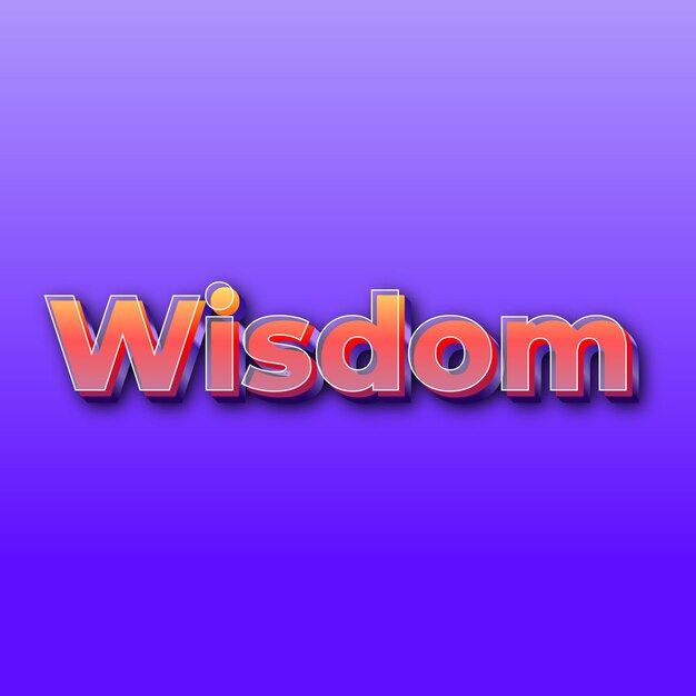 WisdomText effect JPG gradient purple background card photo