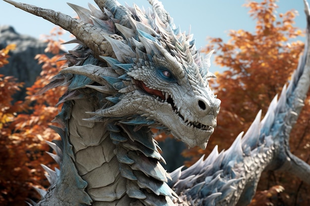 A wise old dragon the last of its kind who imparts 00437 03