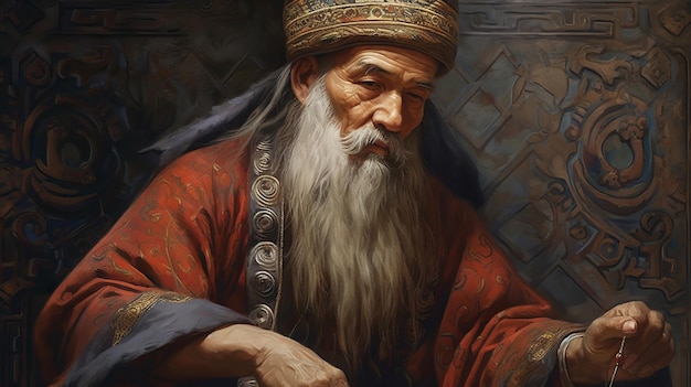 A Wise Old Oriental Man