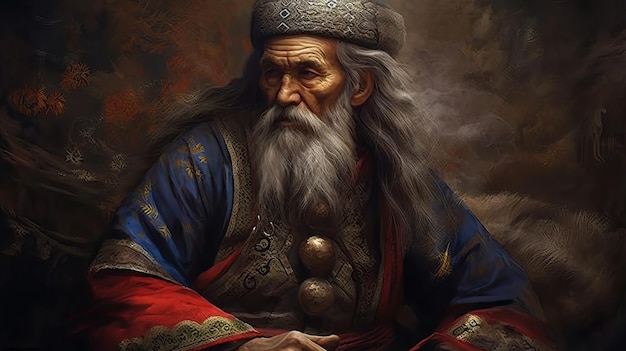 A Wise Old Oriental Man