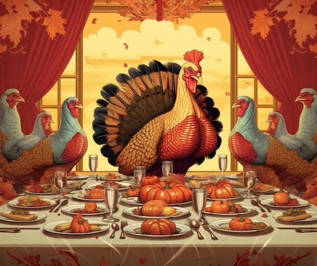 Photo wishing you a happy and bountiful thanksgiving