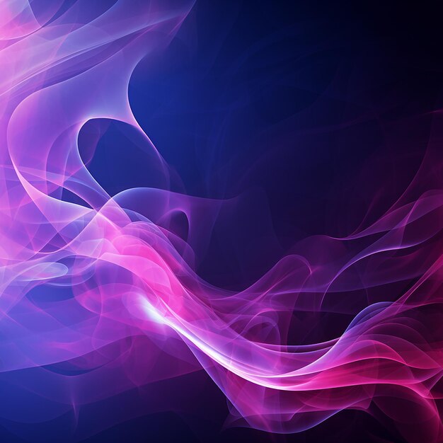 Wispy Smoke Elegance Abstract Background