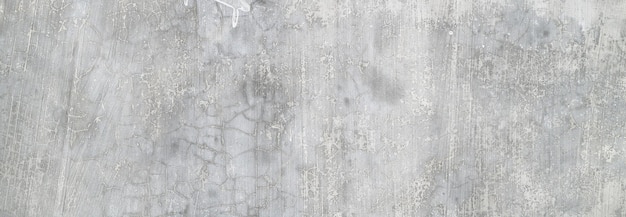 Wit beton bekrast Panoramisch wit gipswandoppervlak
