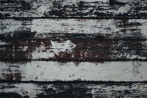 Wit geschilderde oude houten vloertextuur Achtergrond voor ontwerpachtergrond:
