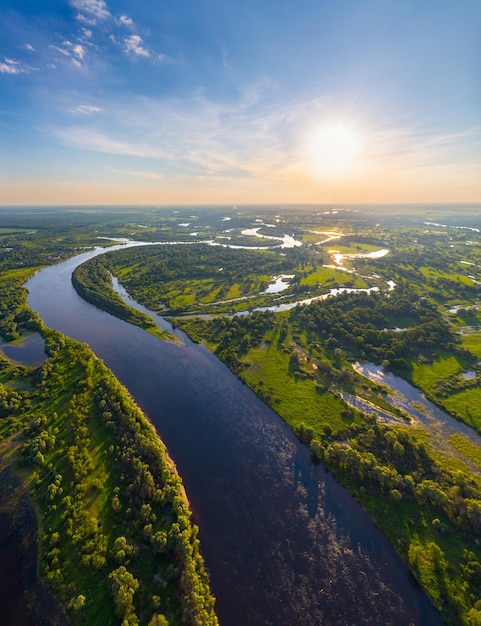 Wit-Russische rivier