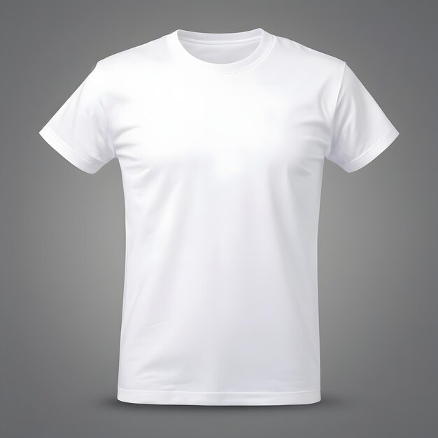 Wit T-shirt met kopieerruimte