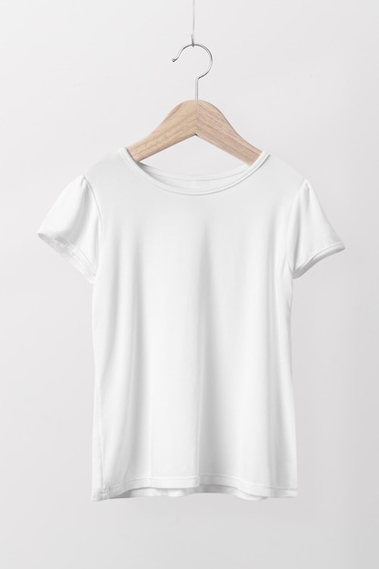 Wit T-shirt met korte mouwen