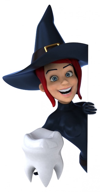 witch animation