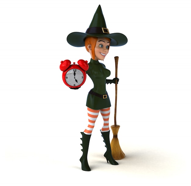 witch animation