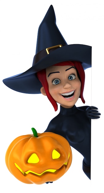 witch animation