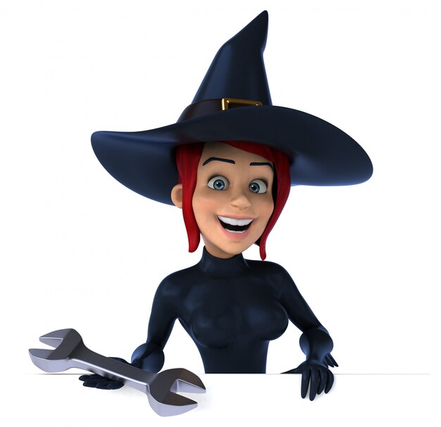 witch animation