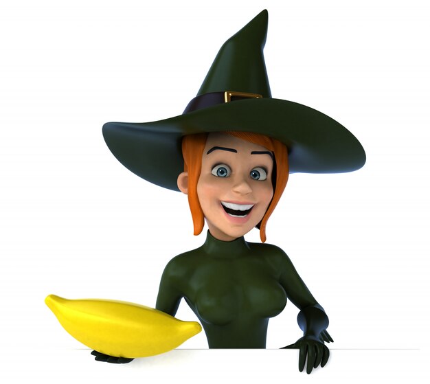 witch animation