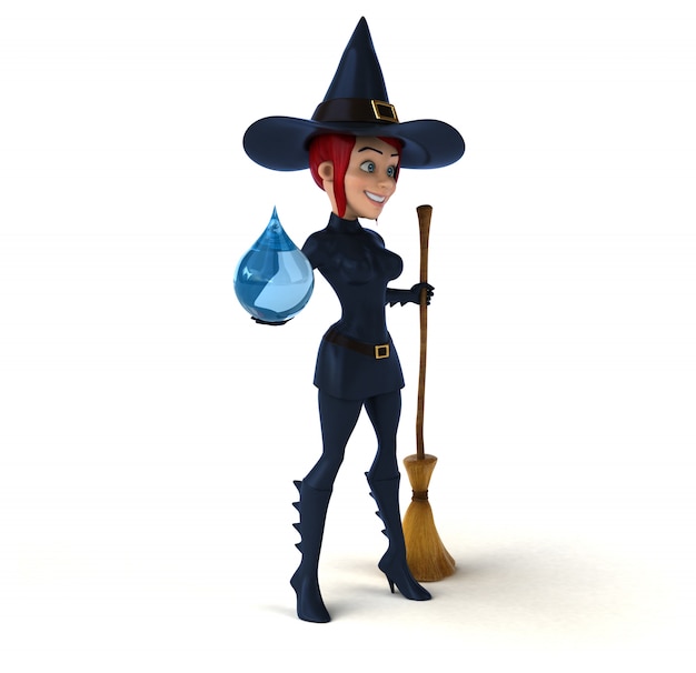 Witch animation