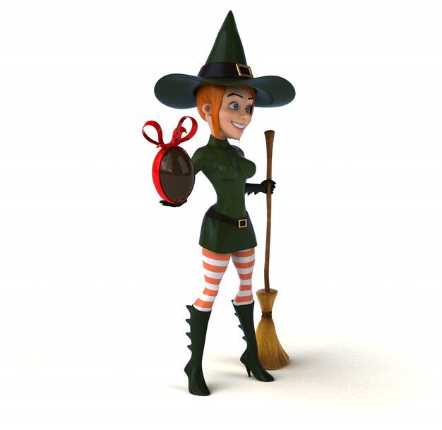 Witch animation