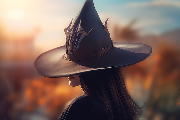 Witch black hat Generate Ai