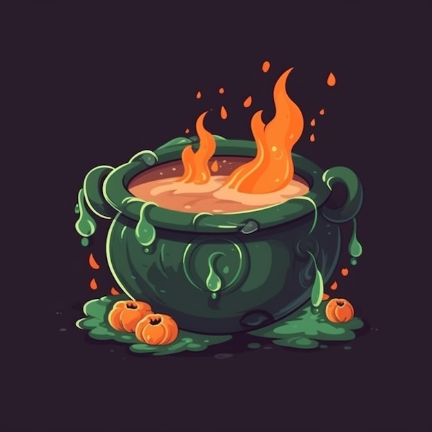 witch cauldron