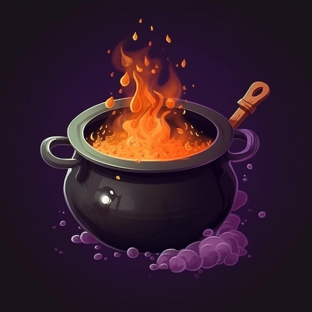 witch cauldron