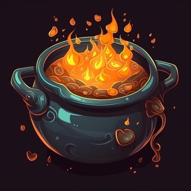 witch cauldron