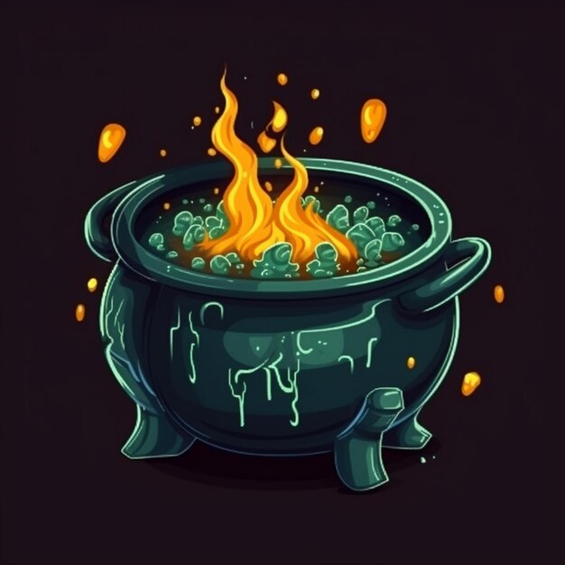 witch cauldron