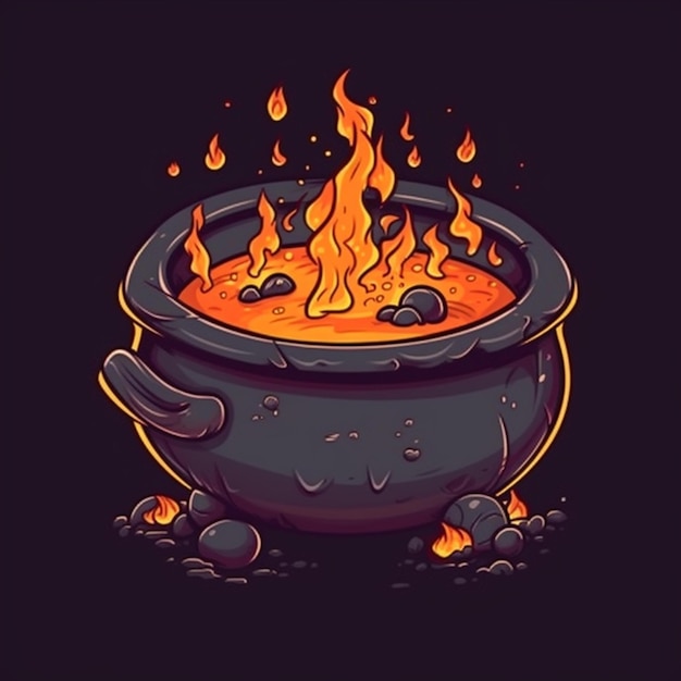 witch cauldron