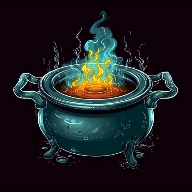 witch cauldron