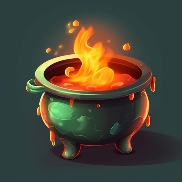 witch cauldron