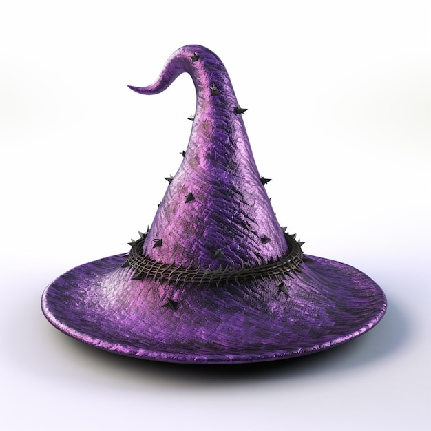 witch hat on white