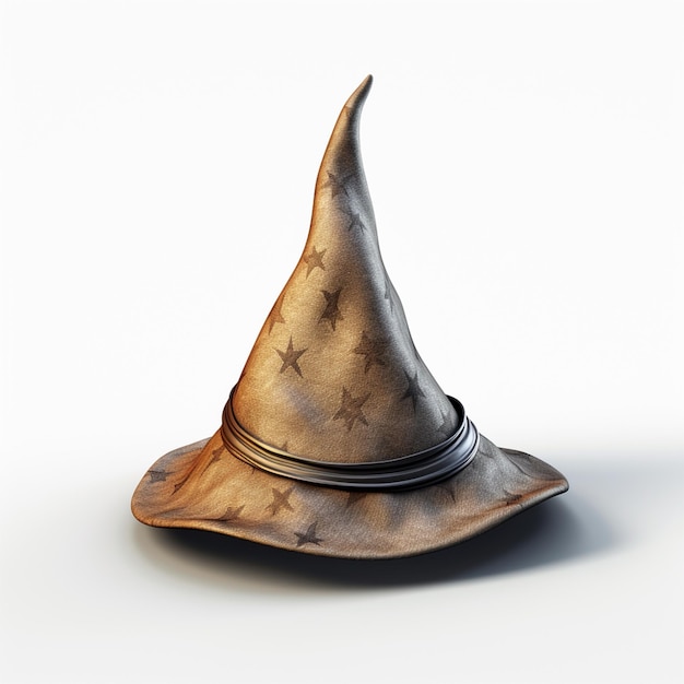 witch hat on white