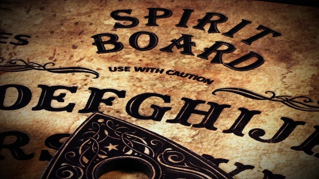 witchcraft spiritual game ouija board