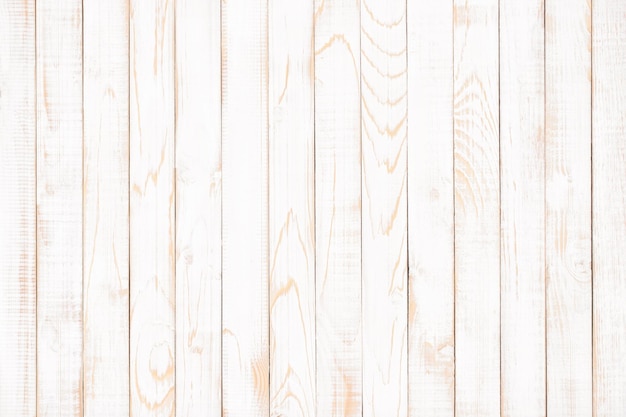 Witgekalkte houten korrel achtergrond witte houtstructuur bovenaanzicht