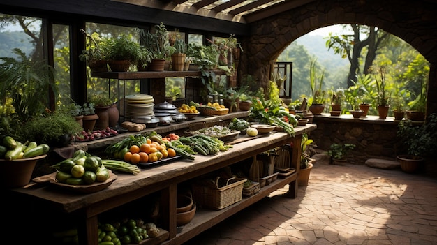 With A Brazilian Familys Rustic Outdoor Kitchen