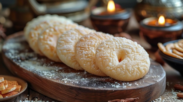 アラブの伝統的なクッキーはイード・アル・アドハ (Eid al-Adha) とラマダン (Ramadan) のギフトです