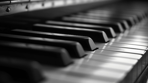 Photo with each keystroke the piano resonates with emotion its melodies weaving stories of love loss and triumph