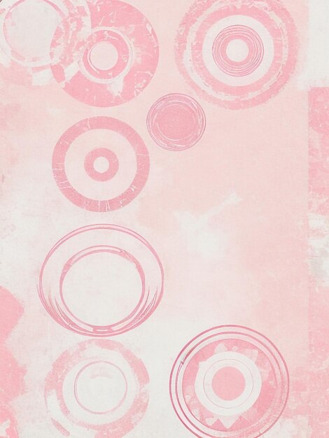 with Ruby Red Abstract Background and White Circle Highlights