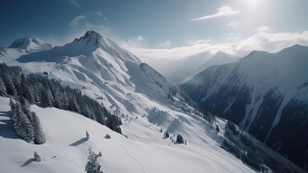 Premium Ai Image Witness The Breathtaking Beauty Of The Swiss Alps In Winter Through Stunning Premium Ai Image Witness The Breathtaking Beauty Of The Swiss Alps In Winter Through Stunning