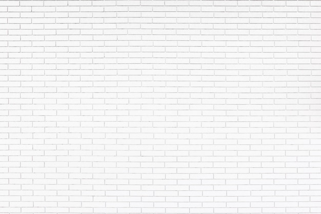 Witte bakstenen muur