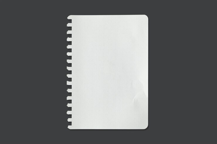 Foto witte blad van papier textuur voor achtergrond met uitknippad.