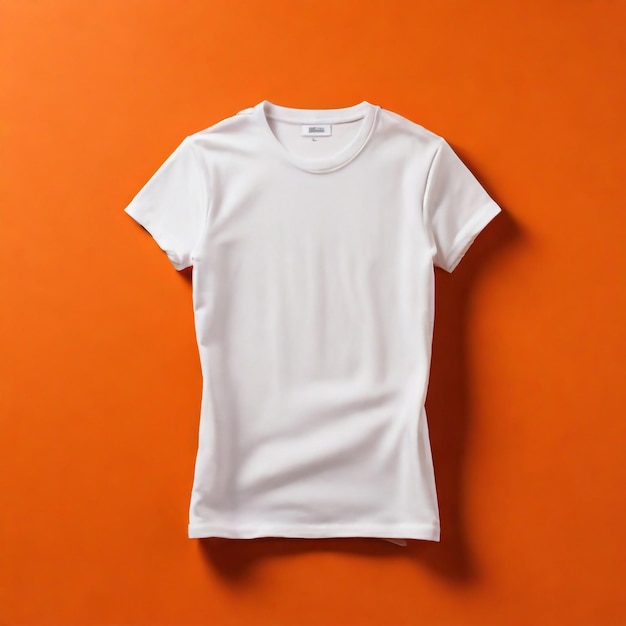 Witte blanke T-shirt mockup ontwerp sjabloon voor reclame mannen geïsoleerde korte mouw dragen voor