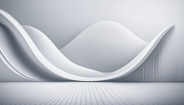 Witte curve grafiek