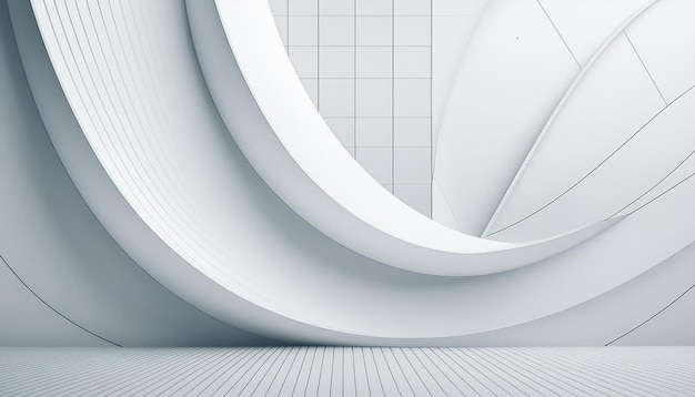 Witte curve grafiek