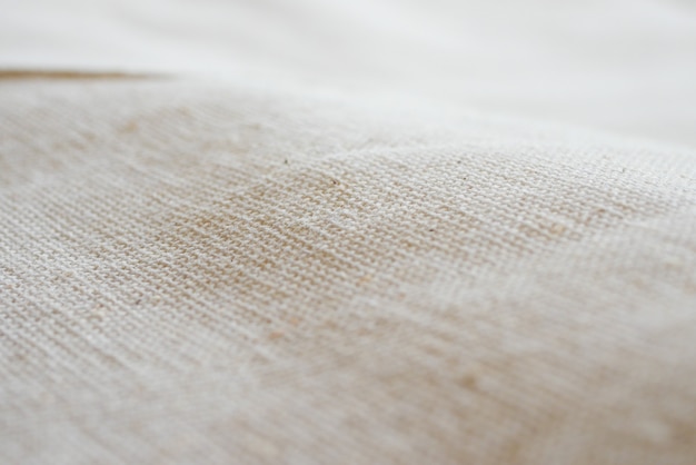 Witte de doek van de calicostof textuur als achtergrond